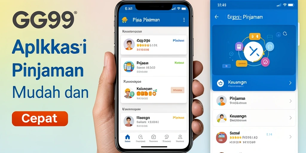 Tampilan antarmuka GG99 yang sederhana dan intuitif.
