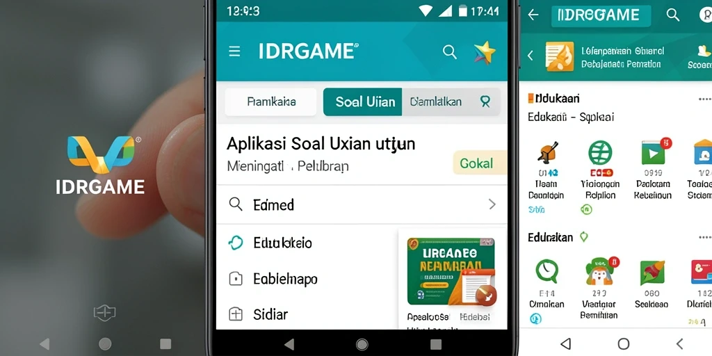 Tampilan antarmuka <strong>IDRGAME</strong> yang jelas dan interaktif.